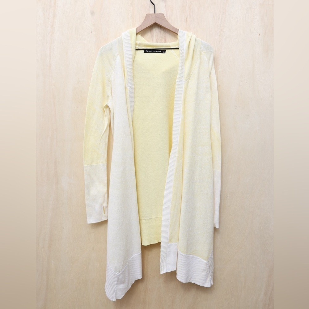 Blanc Noir Huntress Cardigan‎ Mellow Yellow Small - Picture 2 of 4